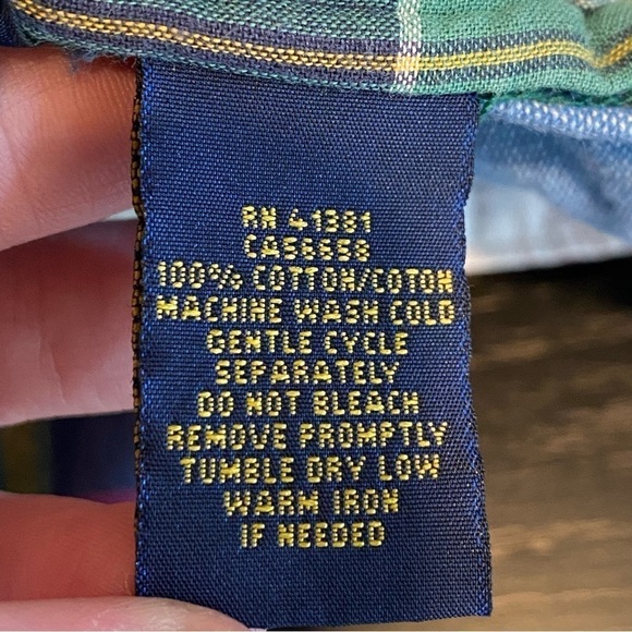 Polo Ralph Lauren Shorts Mens Size 40 Straight Fit India Madras Multicolor Plaid - Picture 5 of 8